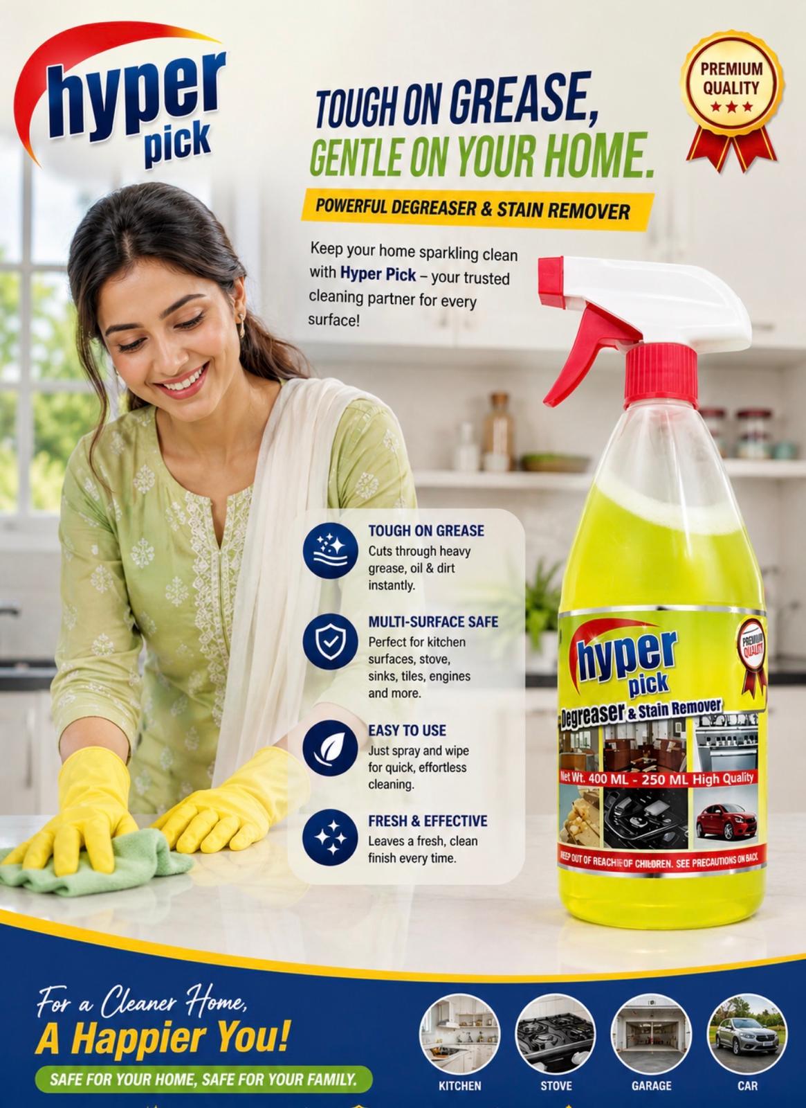 Hyperpick Degreaser & Stain Remover